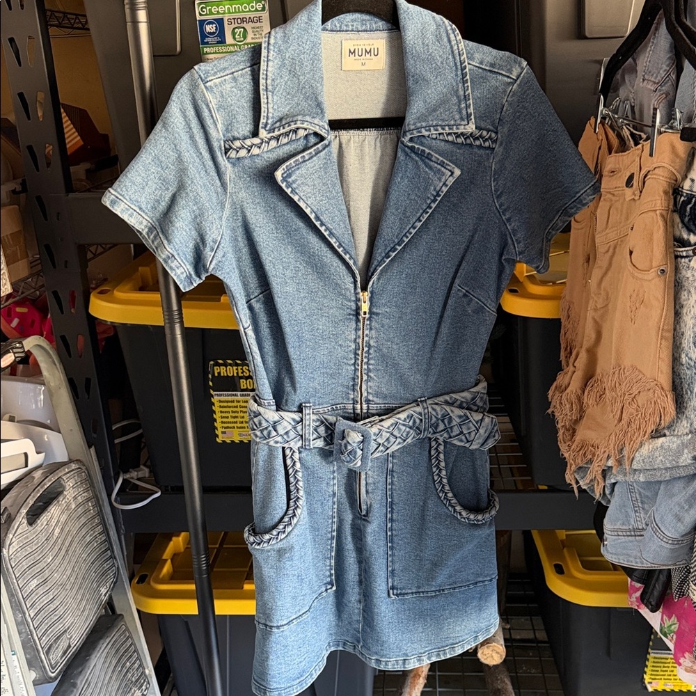 Show Me Your MuMu Blue Denim Jacket